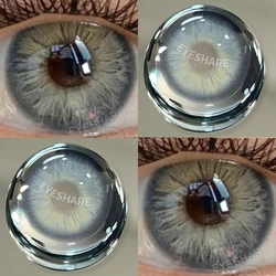 EYESHARE Gray Color Contact Lenses For Eyes Natural Eye Green Color Lens Cosmetic Soft Eye Lenses Beauty Pupils Blue Lenses New