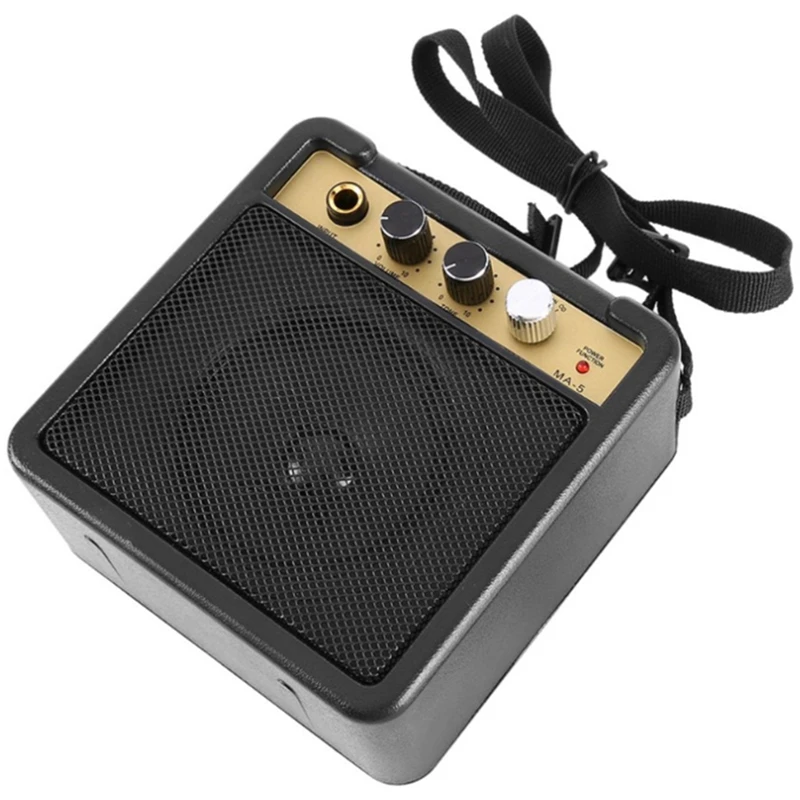 Guitar Amp 5W With Back Clip Speaker Guitar Accessories For Acoustic Electric Guitar Accessories Part