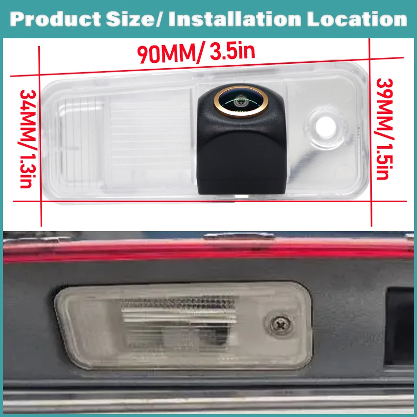 CCD HD 170°Fisheye Rear View Camera For Hyundai Grandeur Azera (TG) Sedan 2005 2006 2007 2008 2009 2010 2011 Car Parking Monitor