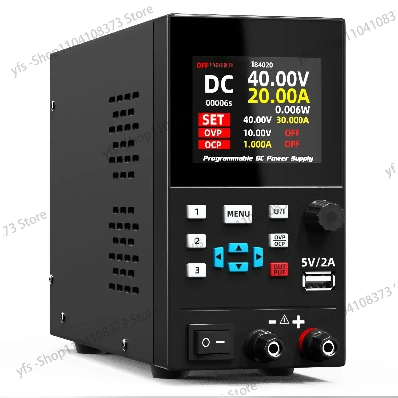 Output Voltage 0-40V Output Current 0-20A Output Power 0-300W Setting Resolution Of 10Mv/1Mv Dc Stable Power Supply