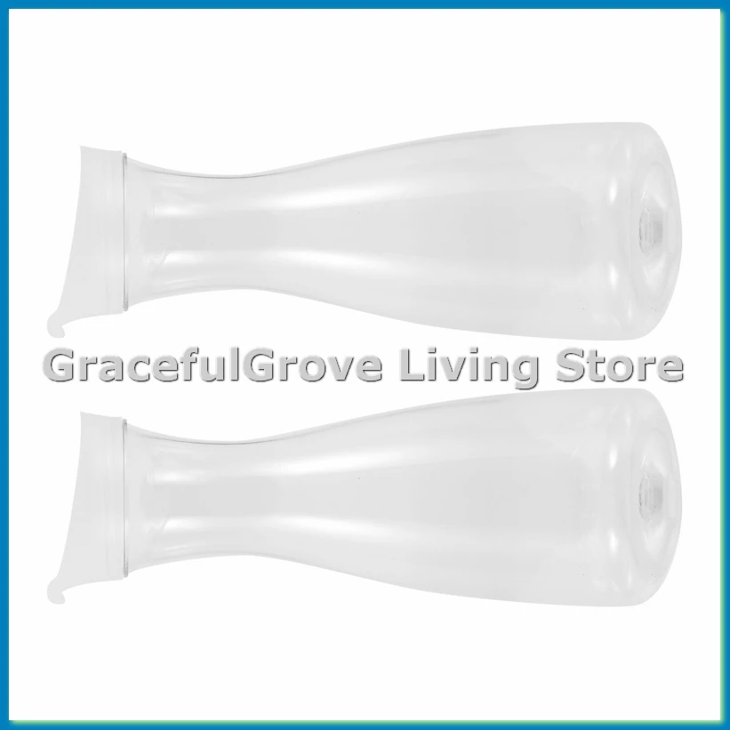 

2 пластиковых графины для воды емкостью 1 л с белыми откидными крышками - небьющиеся шарики для пищевых продуктов и перерабатываемые - банка для сока - АБФБ