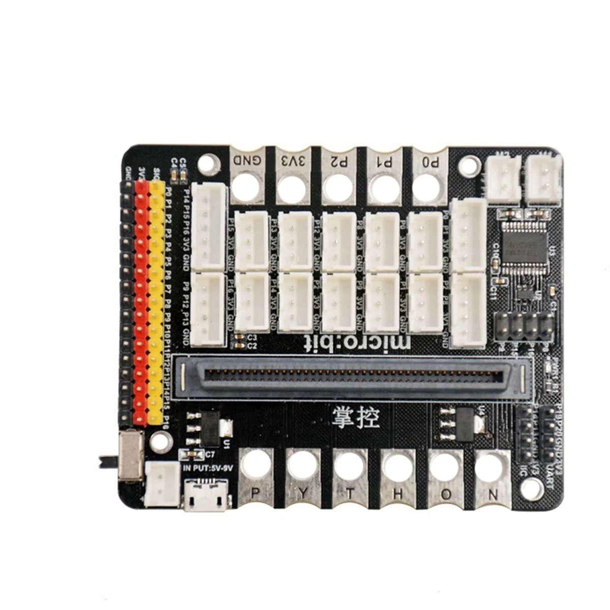 

ATP-For Microbit V1.0/2.0/3.0 Motherboard Expansion Board IO BIT V2 Adapter Board for Kids Programming Education