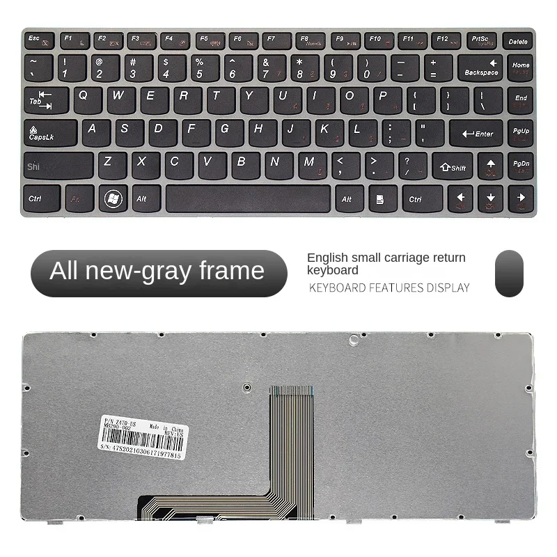 replace suit for Lenovo Z470 Z475 Z375 Z370 Z370A Z470AX Z470G Z470K Z475A Laptop keyboard