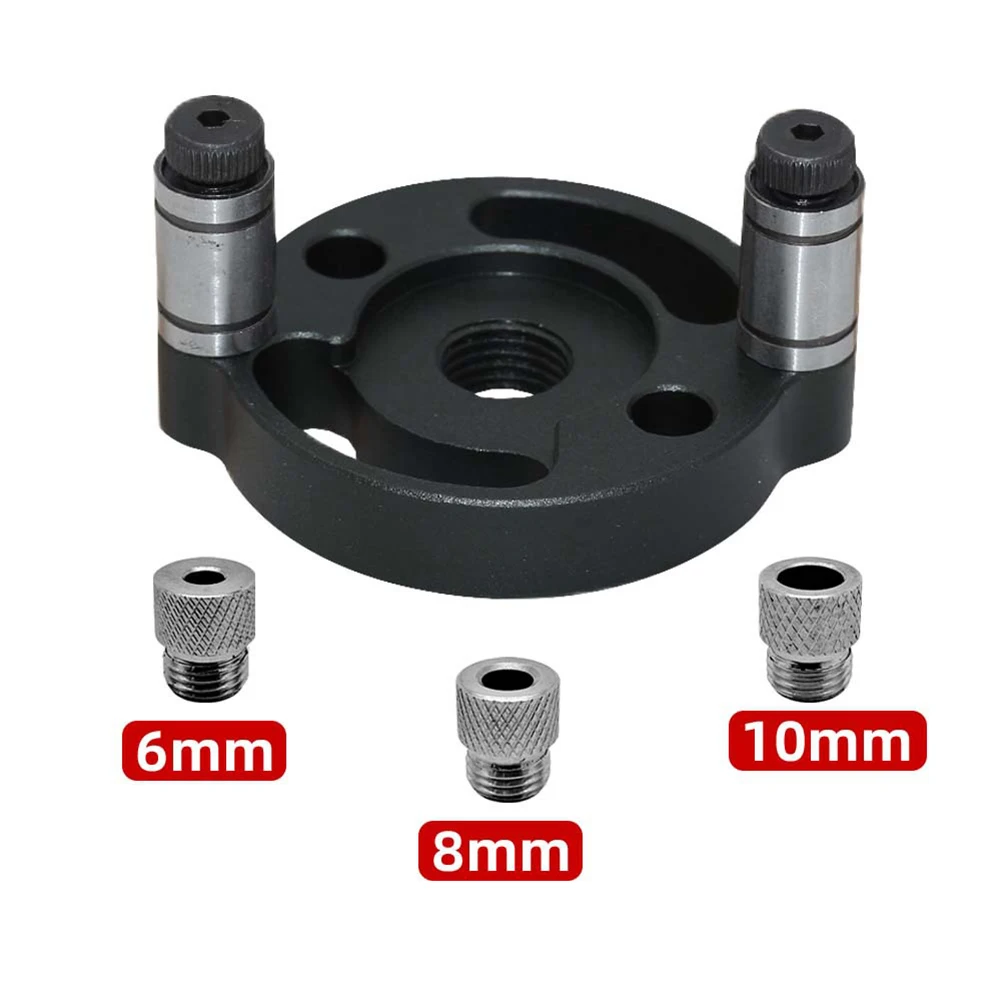 Efficient Aluminum Alloy Hole Locator Set with Adjustable Features and Three for Sizes of Drilling Bushings Available