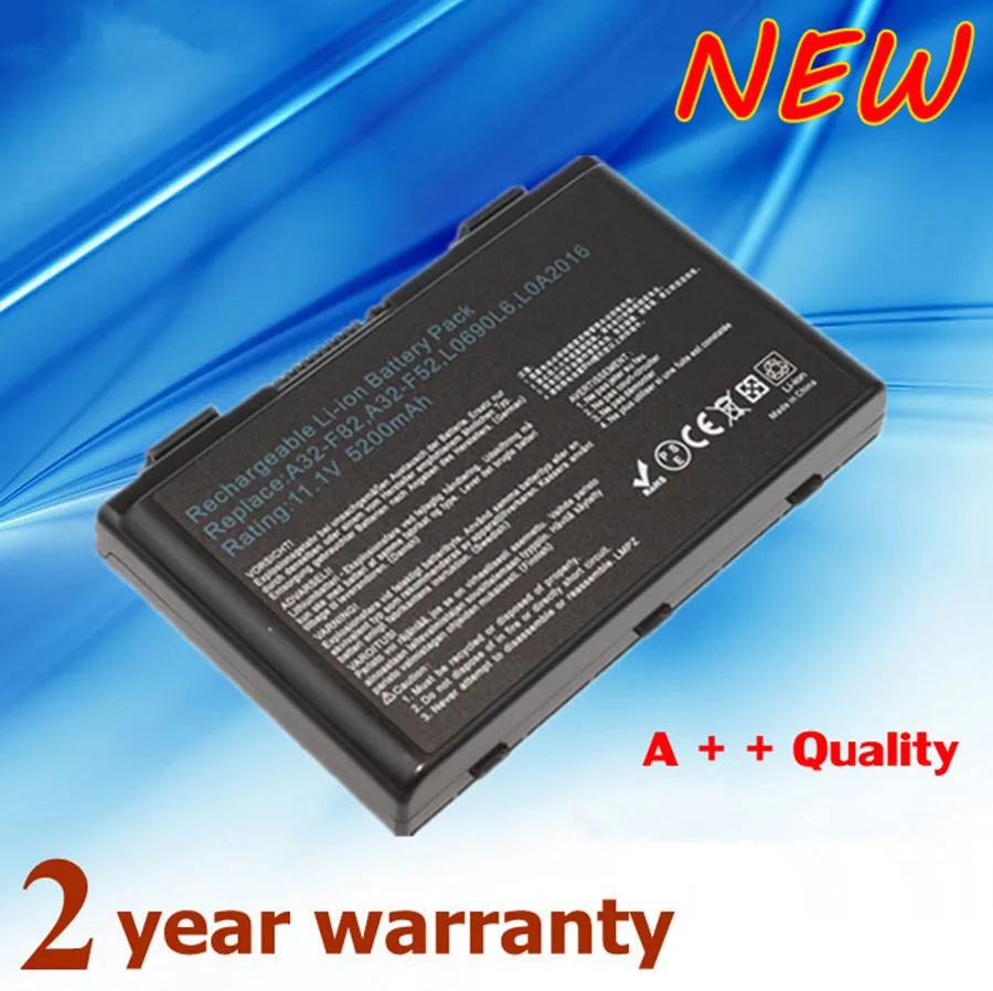 Laptop Battery For ASUS K40C K40E K40EA K40ES K40ET K40I K40ID K40IE K40IE K40IL K40IN K40IP K40N K40S  K40lJ  K40lN