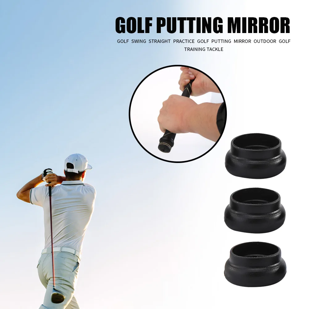 3pcs Synthetic Rubber Golf Power Rings Prevent Slipping Golf Club Accessories