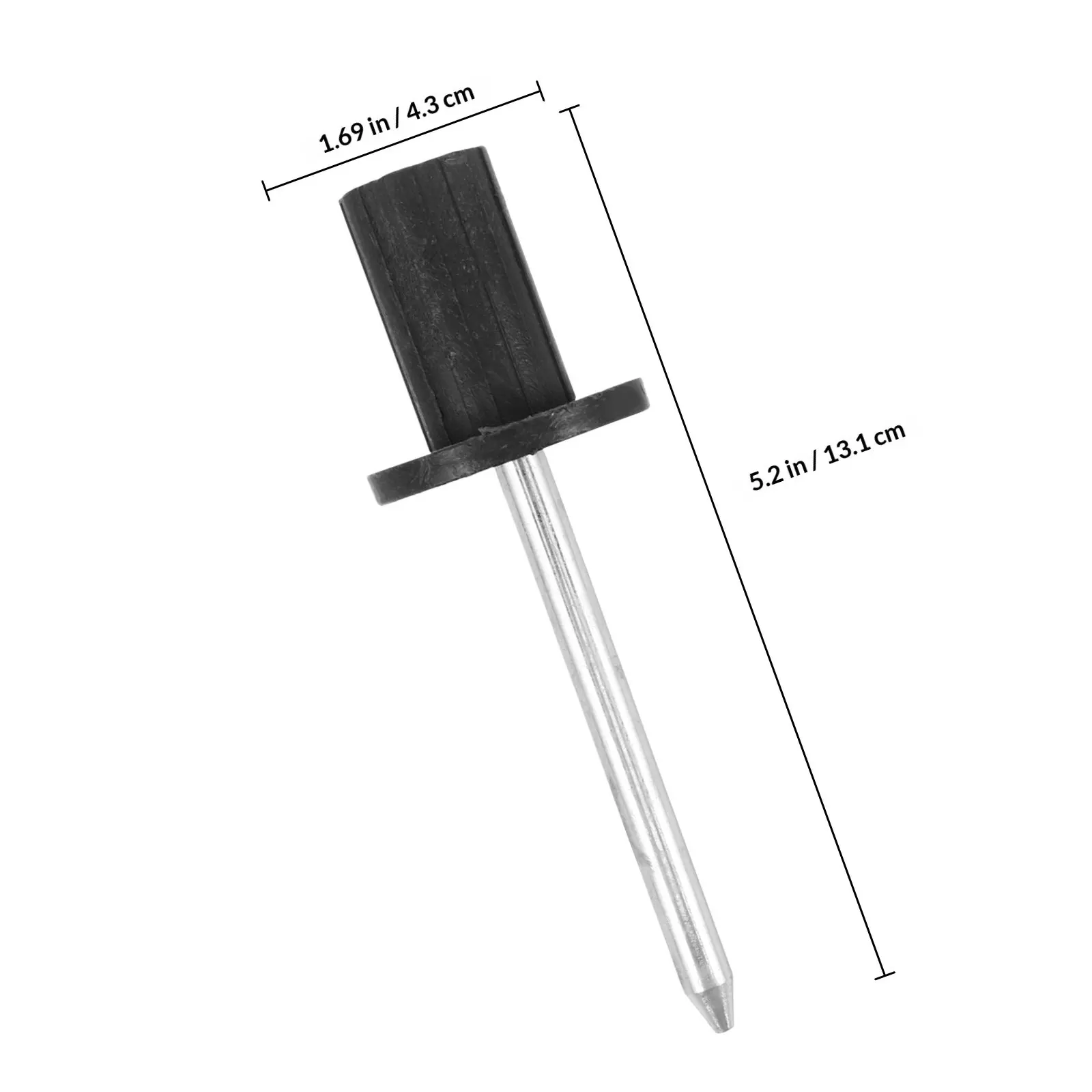 Soccer Corner Flag Spike Fixing Stake Stainless Steel Training Pole Base Insert Into Ground Outdoor Training Equipment