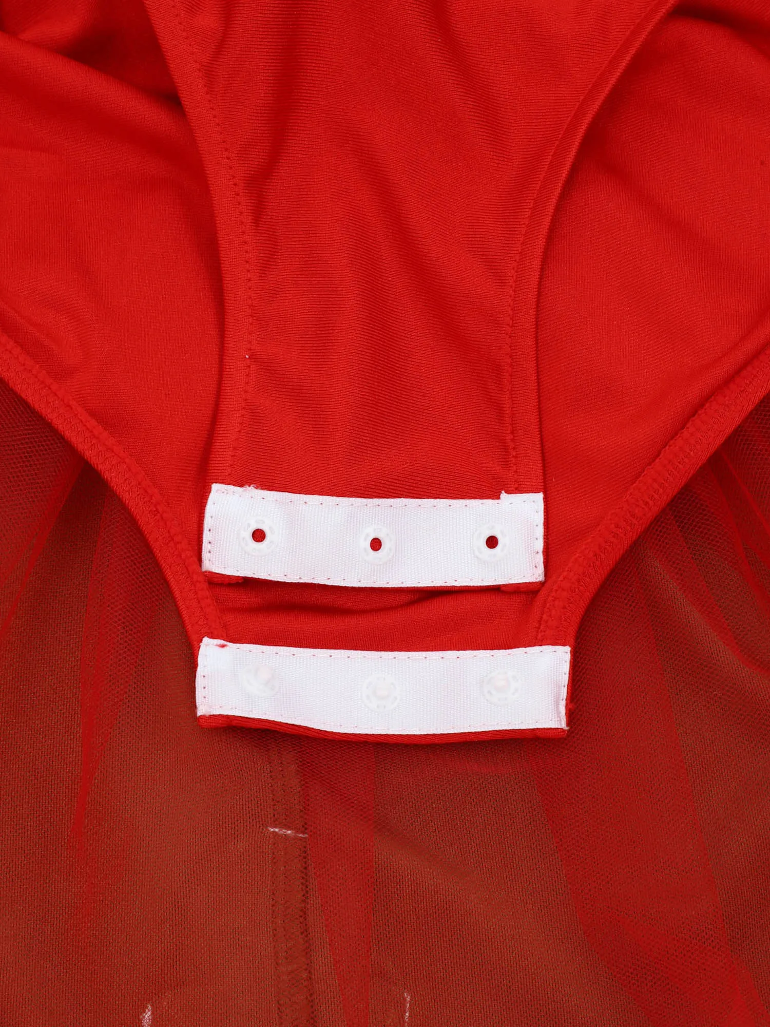Girls Gingerbread Costume Cute Long Sleeve Velvet Halloween Christmas Cosplay Dress Up Ballet Leotard Tutu Dress Dancewear