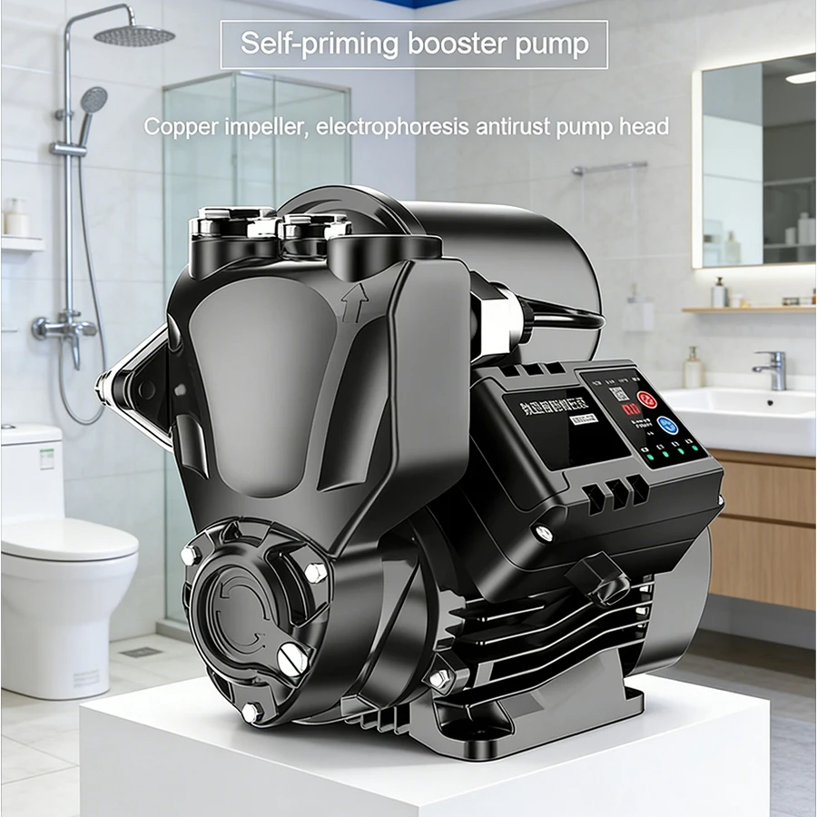 

Автоматический насос-повыситель давления воды 220В, самовсасывающий, 320Вт/380Вт/480Вт/680Вт, для водонагревателей