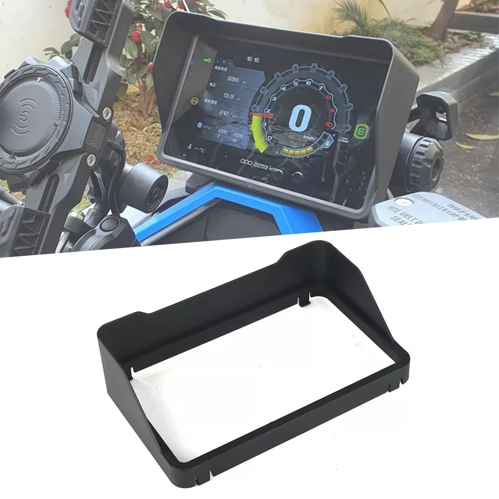 

Motorcycle Instrument Frame Sun Visor Protective LCD Cover Plastic Accessory for ZONTES 368G Accessories