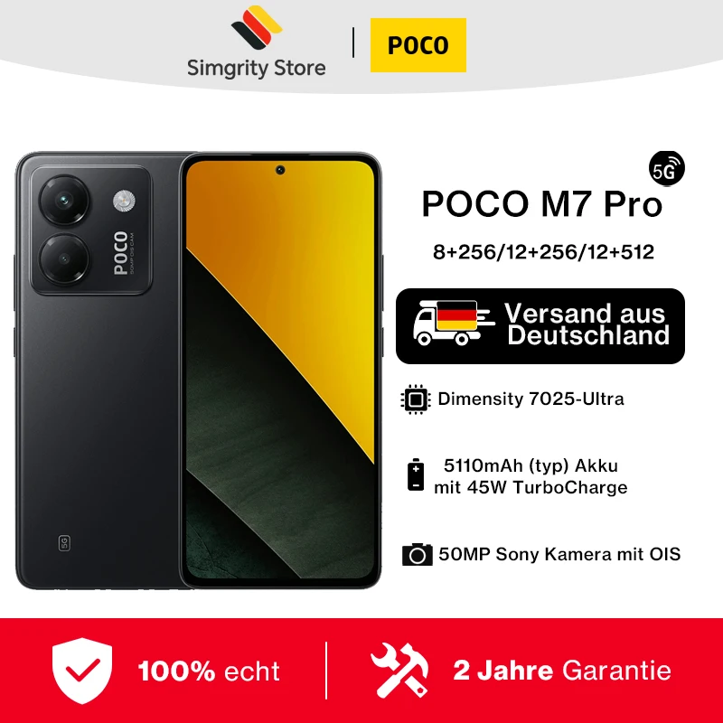 ?Marque +? plus récent POCO M7 Pro 5G Version mondiale dimension 7025-Ultra 120Hz FHD + soins des yeux affichage AMOLED 5110mAh batterie NFC ?Marque +? plus récent POCO M7 Pro 5G Version mondiale dimension 7025-Ultra 120Hz FHD + soins des yeux affichage AMOLED 5110mAh batterie NFC