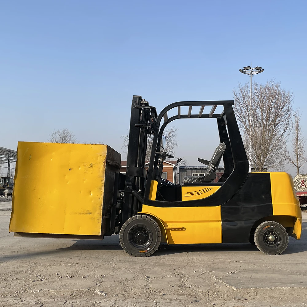 

Free Delivery 2 Ton with Side-Shifter Electric Forklift Flexible Cargo Handling Electric Forklift