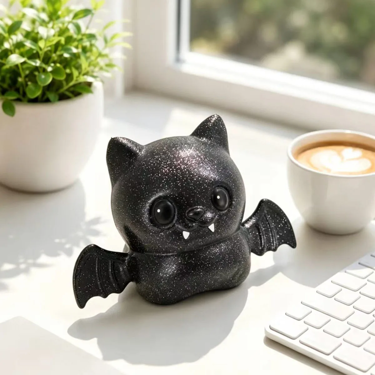 Cute bat Halloween Ghost Pinch Music, Creative New, Maltose Squeeze Decompression toys, Pinch Decompression Gift Box Set