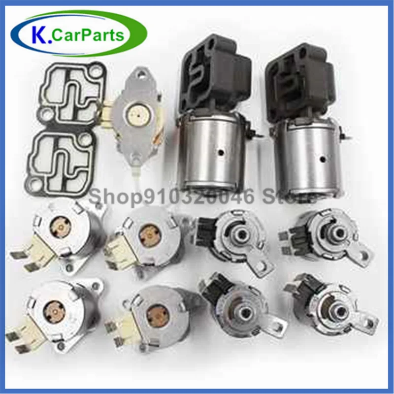 

12PCS 02E DQ250 DSG Automatic Transmission 6speed Solenoid kit For Volkswagen Audi N215 PC1 N216 PC 02E321371E solenoid