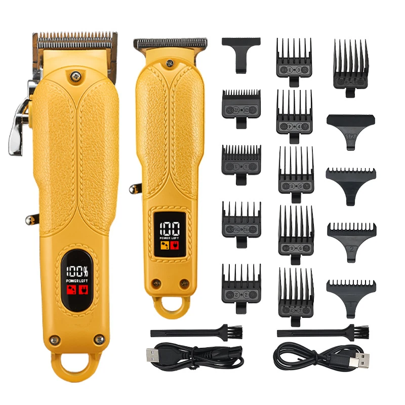 New electric hair clipper rechargeable two-in-one mother-and-child combination set clipper electric hair clipper hair salon