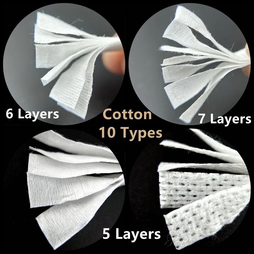 50Strips/Pack 10 Type Rebuild DIY Mesh Cotton 5layers/Strip For PnP/TPP/XROS /Boost RPM Master Repair Tools