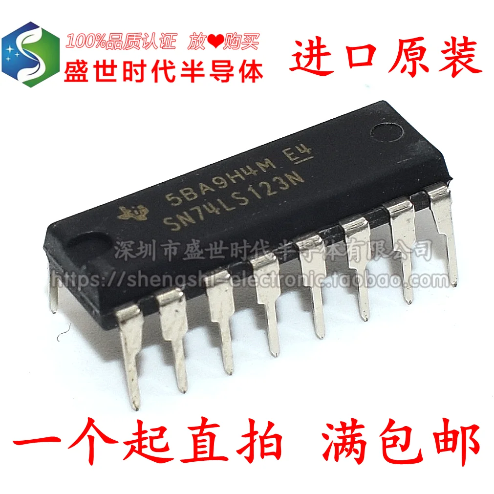 

10 шт./лот SN74LS123N DIP-16 IC Datasheet-электронный компонент для профессионального использования