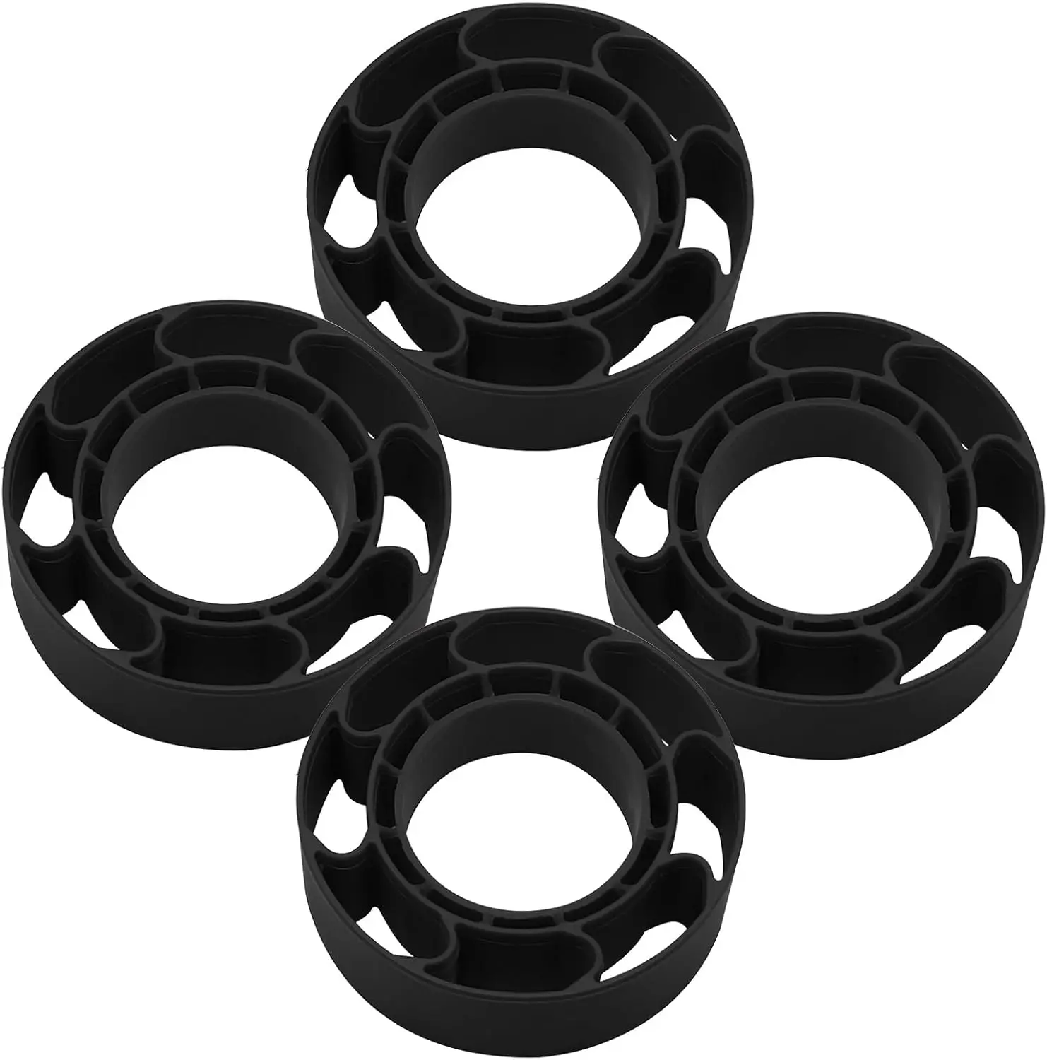 Esilun-Inserts en caoutchouc silicone pour voiture RC 1.0, pour OD 60-64mm et largeur 20-24mm, pneus 1.0 pouces, 1/24 1/18, 4 pièces