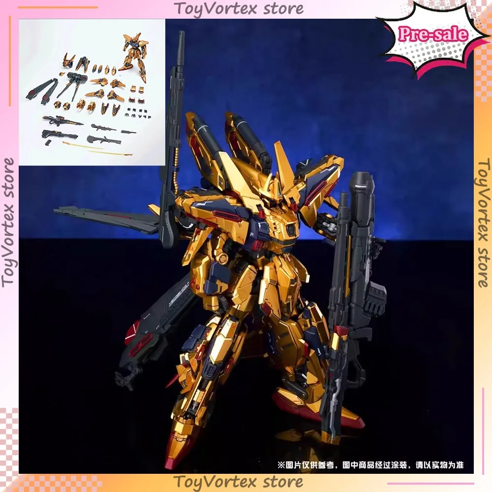 

SHENMA MODEL MG 1/100 Golden Fighter Full Armor FA Hyakushiki Kai Assembly Model Kit Action Figures Plastic Model Kits Toy