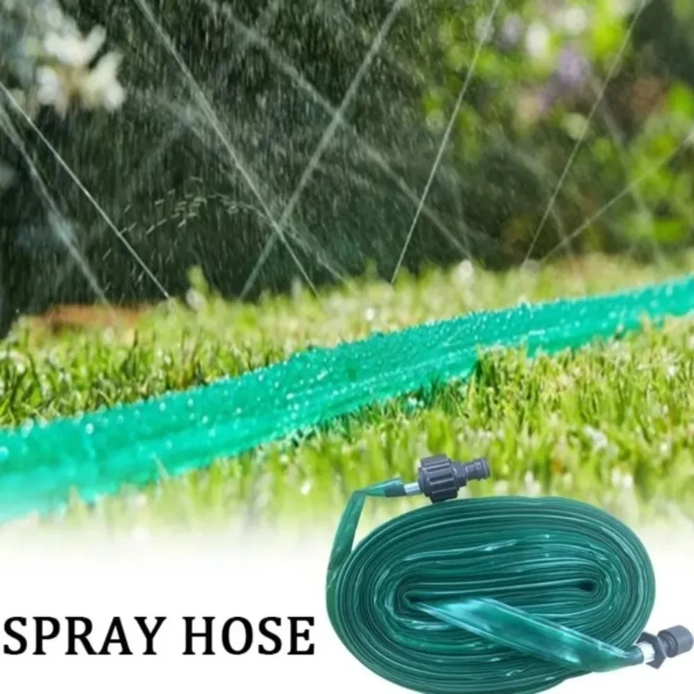 4.5m/10m General Sprinkler Hose Plastic Ground Lawn Watering Irrigation Spray Hose Garden Spraying Infiltration Sprinkler Belt