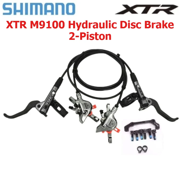 

SHIMANO XTR M9100 Hydraulic Disc Brake BR-M9100 2-Piston Caliper BL-M9100 Lever