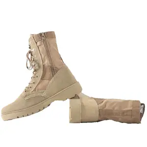 Taktik hakiki deri erkek çöl savaş açık hafif kaymaz yürüyüş ayakkabıları yüksek kaliteli yürüyüş botları iş ayakkabısı Ordudaki en iyi 10 satış coturno cano alto-no. 7