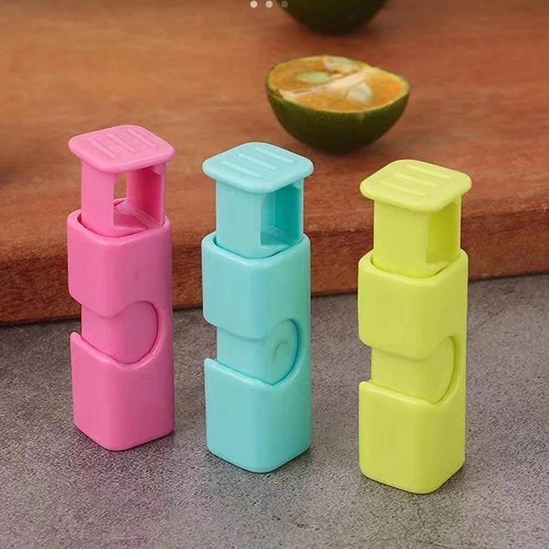 Clip de sellado de alimentos para el hogar, bolsa de plástico de cocina, Clip de sellado de resorte, resistente a la humedad, frescura, bocadillos reutilizables, Clips de bolsa de leche en polvo