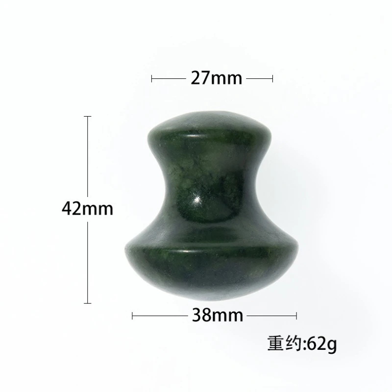 

Natural Jade Stone Guasha Board Gouache Scraper for Body Mushroom Shape Facial Acupuncture Gua Sha Tool Accessories