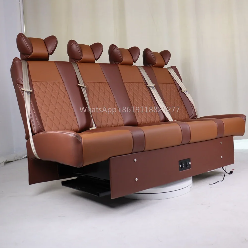 2024 manufacturer popular VIP car interior Conversion Electric City Bus Seat luxury MiniBus rear 4 seat  for discount sale