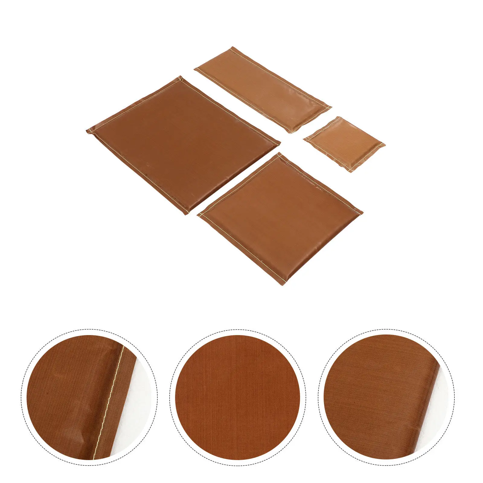 

4Pcs Heat Press Pillow Set Non Stick Transfer Heating Mat Vinyl Ironing Mat Heat Resistant Craft DIY Tool Pressing Cushion