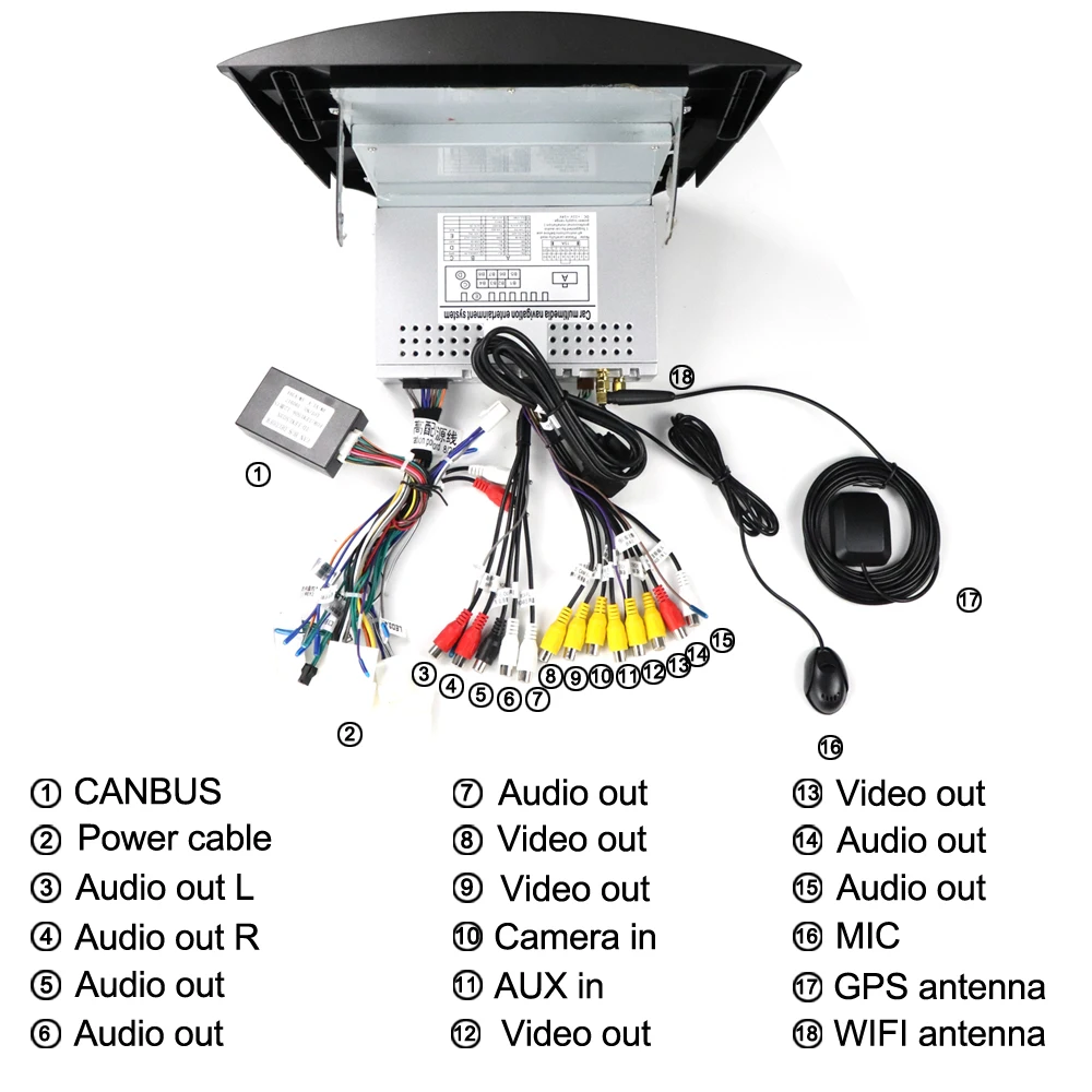 

Автомобильные аксессуары: автомагнитола для Lexus IS 2005-2012 с Android Auto, GPS-навигацией, мультимедийным стереоприемником, офлайн-картами и Wi-Fi