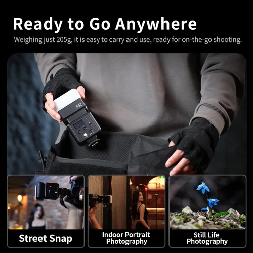 Imagen 2 del producto Cámara Ulanzi F32 Speedlite TT-01 disparador de Flash inalámbrico para Sony Canon Nikon Fuji Olympus Pentax para fotografía Street Snap