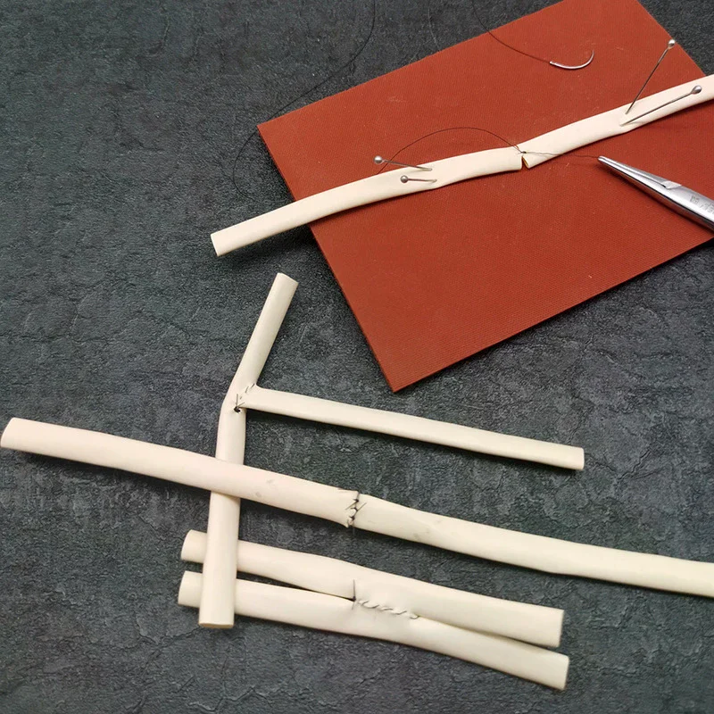 

Микрохирургический анастомоз, имитация наложения швов кровеносных сосудов, тренировочная модель наложения швов кровеносных сосудов, лабораторные принадлежности