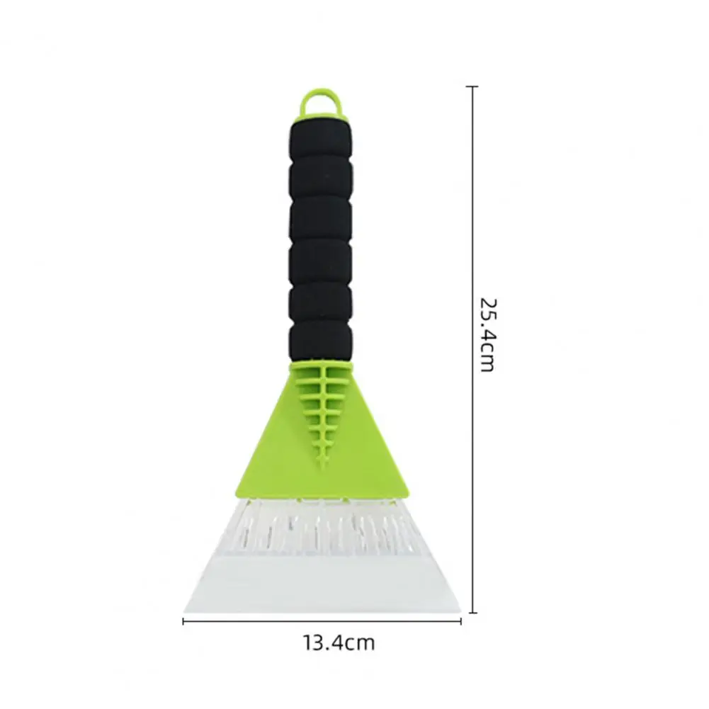 Pala de nieve de invierno, mango de esponja que no rasca, descongelación, ahorro de trabajo, raspador portátil de eliminación de nieve helada para coche