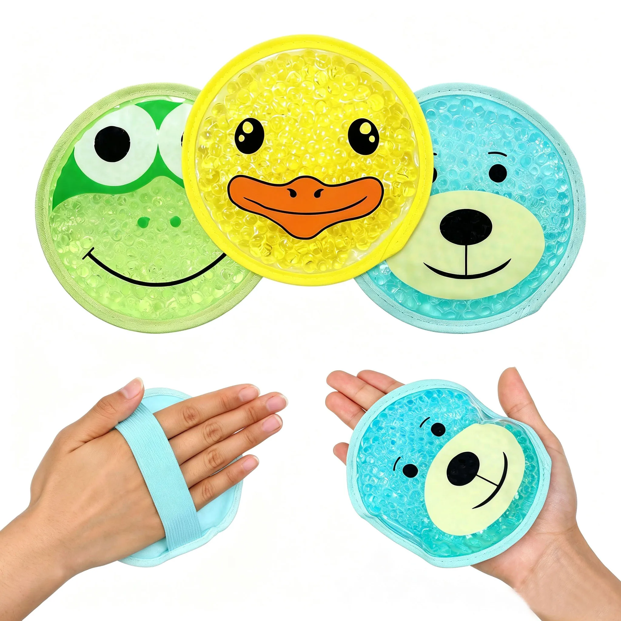 3pcs 3pcs Reusable Cartoon Gel Ice Pack – Hot & Cold Compress, Non-Alcoholic, Frog/Bear Patterns,Soothing Comfort, Ideal Mother's Day - Aliexpress Deal