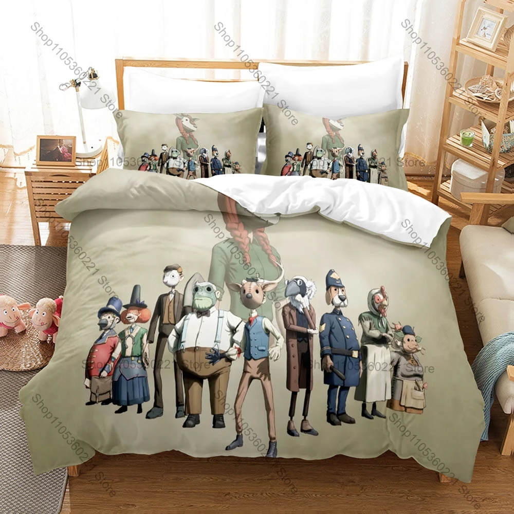 

Venture to the Vile Themed 3PCS Bedding Set Vivid Game Art Print Cozy Microfiber Bedding Kit All Season