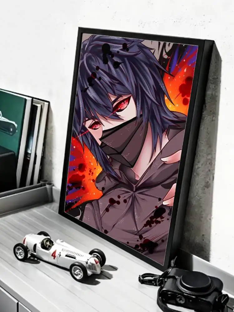 K-Kirishima Ayato Tokyo Ghoul Poster HD Self Adhesive Waterproof Wall Art Ideal for Home Office Dorm Gift