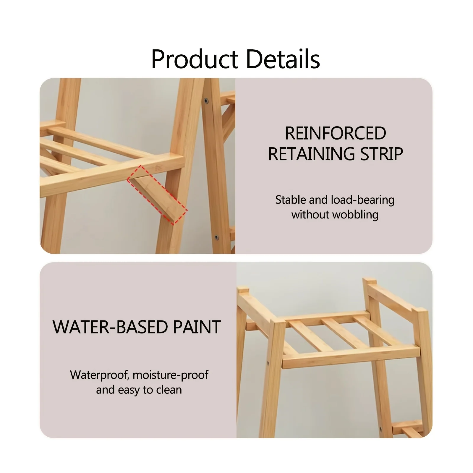 2026 New 1PCS A-Frame Plant Stand, Multi-Layer Vertical Plant Display Rack, Indoor Outdoor Flower Shelf for Balcony Garden Patio image 6