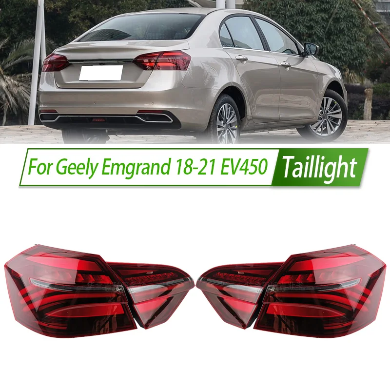 

Для Geely Emgrand 18-21 EV450 автомобильный задний фонарь в сборе, задний фонарь в стиле OEM с указателем поворота, замена прямой посадки