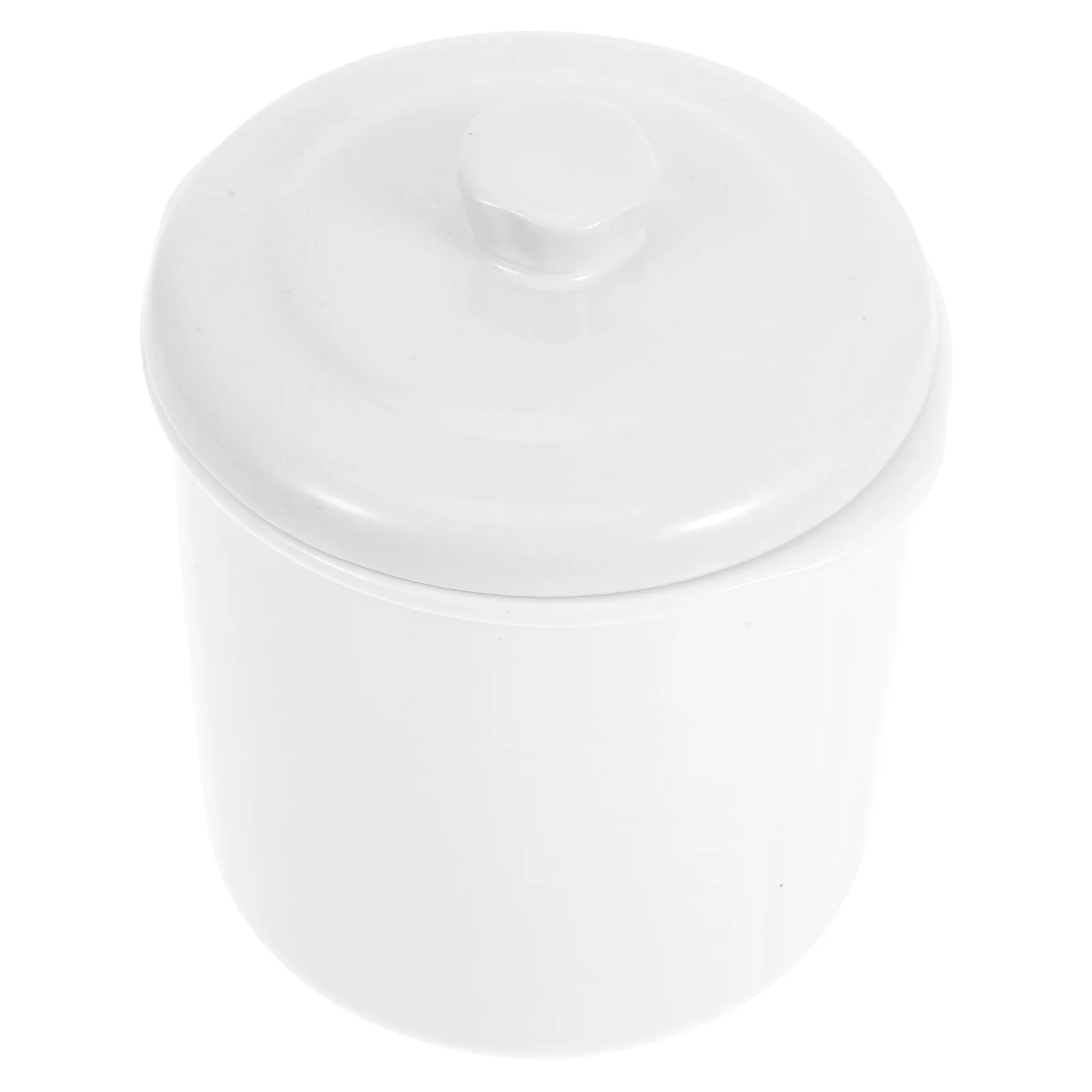 

0.45L French Ceramic Butter Dish Lid Porcelain Crock Keeps Butter Fresh Spreadable Countertop Elegant Tableware