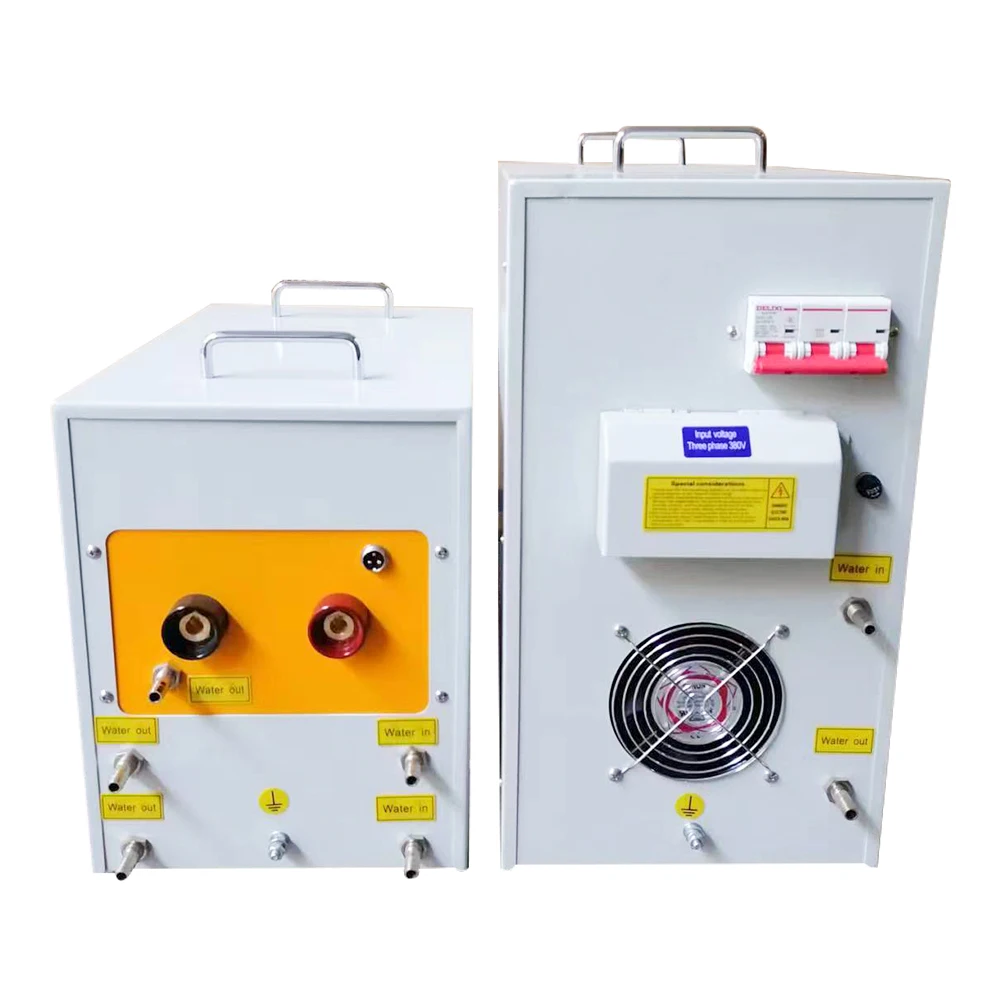 30KW 30-80KHz High Frequency Induction Heater Furnace LH-30AB Fast Shipping High Quality