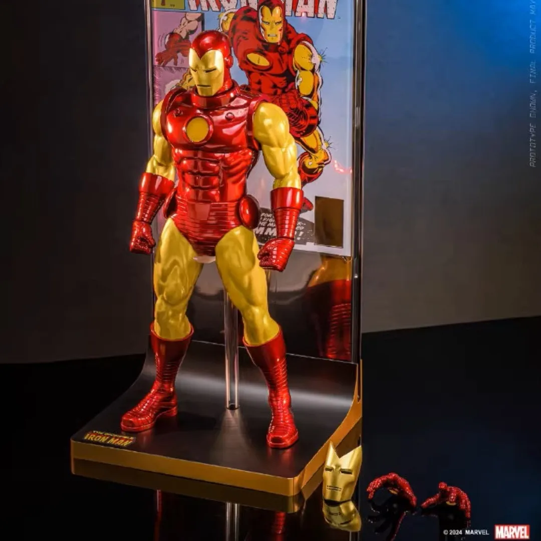 

Original Hottoys Hs05 Hono Studio Marvel Comic Version Ht 1/6 Action Figure Iron Man Collection Decoration Model Birthday Gifts