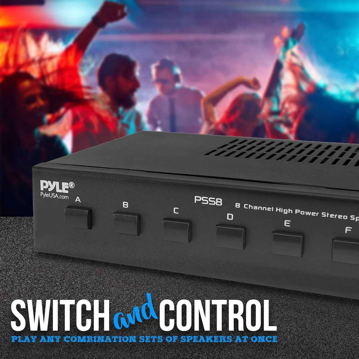 Pyle Stereoluidsprekerkiezer met hoog vermogen |   Home Audio-apparatuur