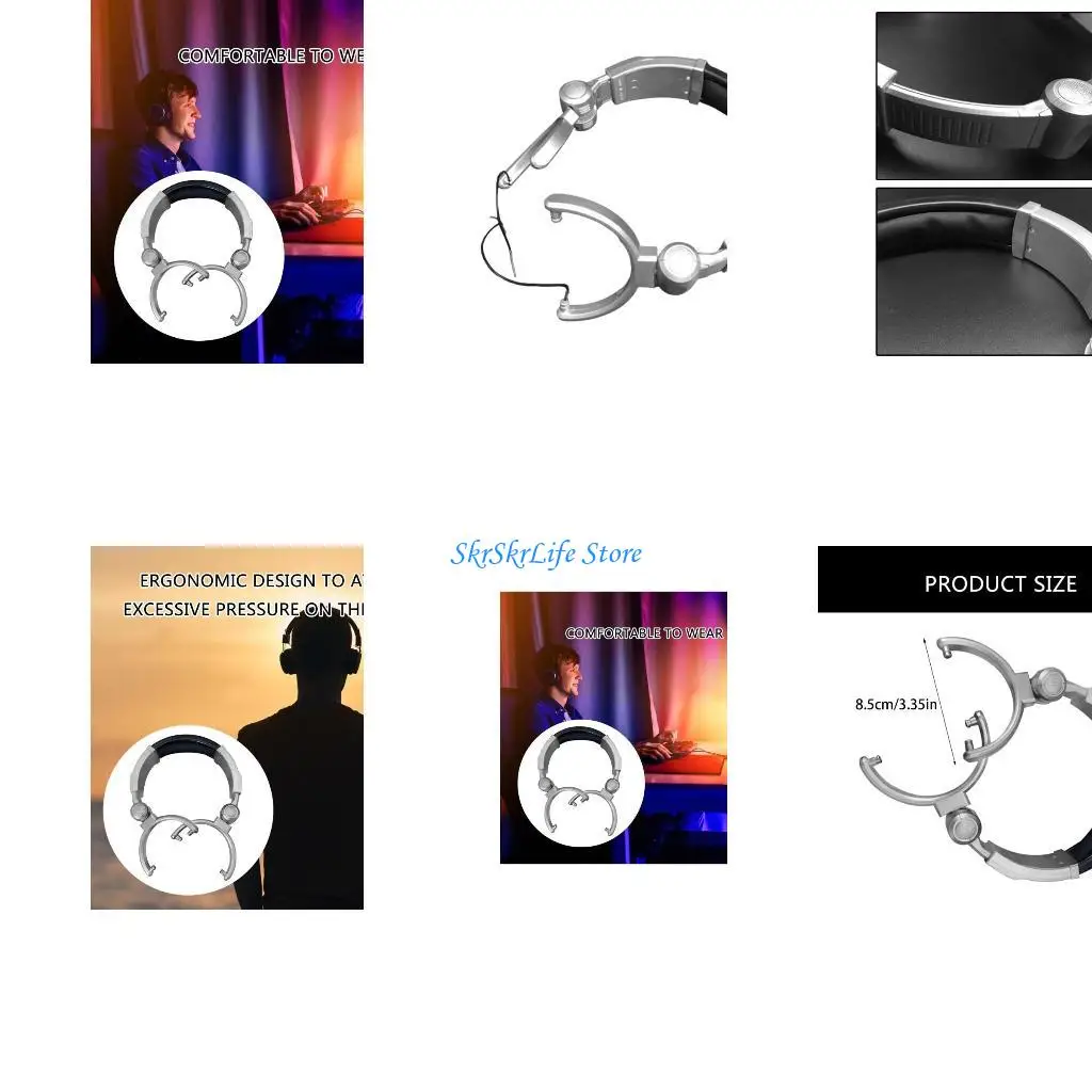 E65E Quality Headband Upgrades for HDJ1000 Headphones User Friendly Headbeam Pad