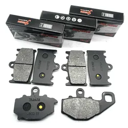 For KAWASAKI Ninja ZX-6R 1995 1996 1997 ZX600 2002 2003 2004 2005 ZZR600 2006 2007 Motorcycle Front Rear Brake Pads kits Set