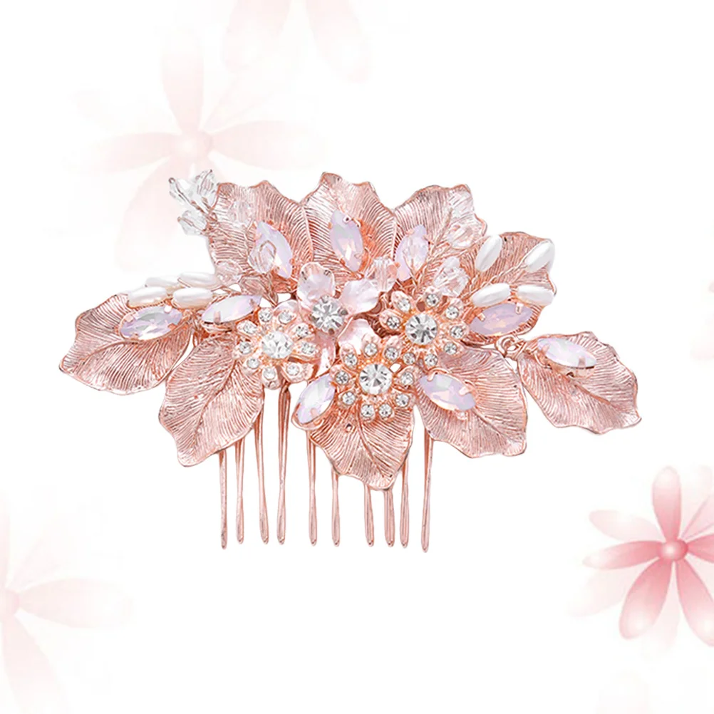 

Элегантная расческа для волос с кристаллами для невесты, свадебный головной убор, вставленная расческа для свадьбы, выпускного вечера, танцевальной вечеринки, свадебные аксессуары для волос