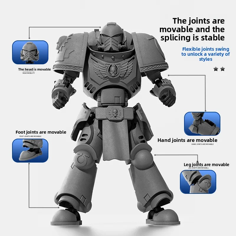 3D Printed Mecha Robot Joints Figure Articulate Movable Dummy Doll Diy Assembly Toy Action Figures Dummy 13 Animation Dummy Toys