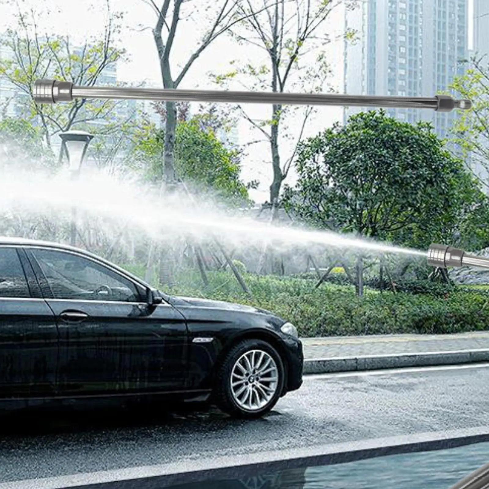 

Удлинительная насадка для мойки высокого давления, прочная, универсальная, простая установка, быстроразъемная насадка для мойки 1/4 дюйма для очистки желобов