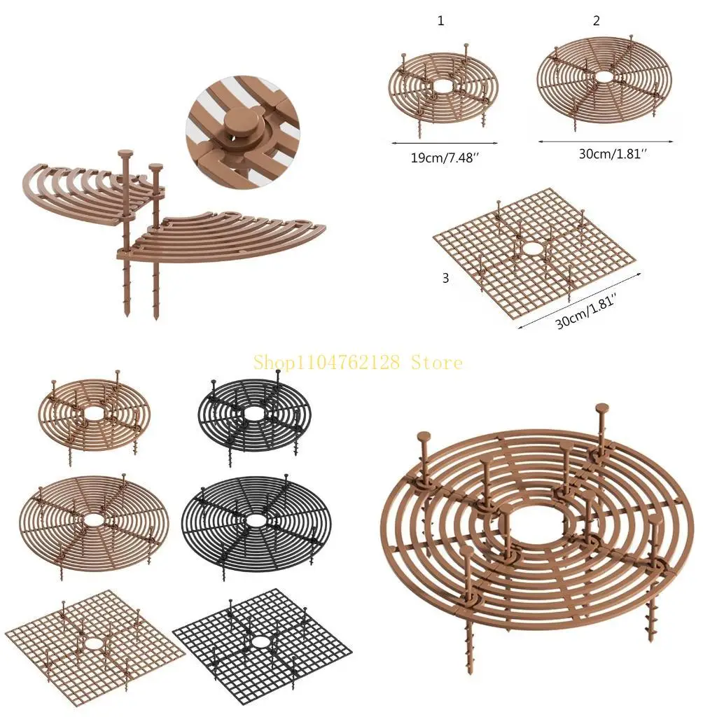 

Utility Gardening Supply Plastic Potted Plants Fence Hollow Cover Tear Resistant Adjustable Garden Balcony Plant Cover best sale