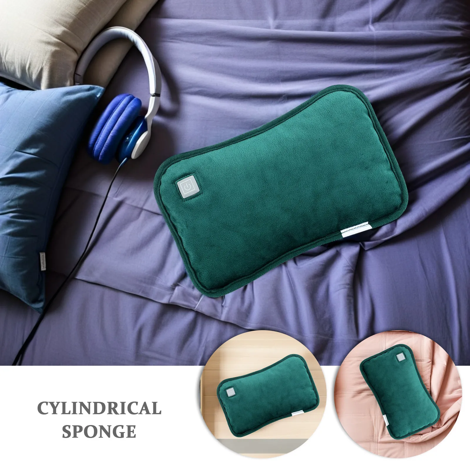 

Rechargeable Electric Hand Warmer Bag Small Portable USB Winter Hot Waterless Warmer Graphene Heating Double-Sided Heating